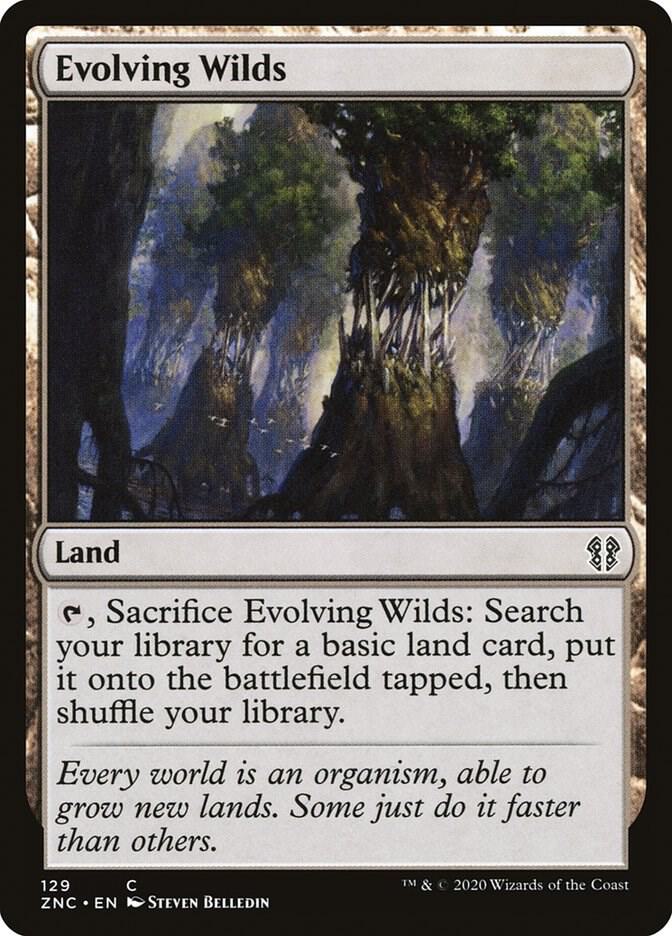 Evolving Wilds 129 (Commander: Zendikar Rising)  | Good Games Adelaide SA
