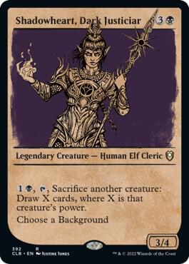 Shadowheart Dark Justiciar Showcase 392 (Commander Legends: Battle for Baldur's Gate)  - Foil | Good Games Adelaide SA