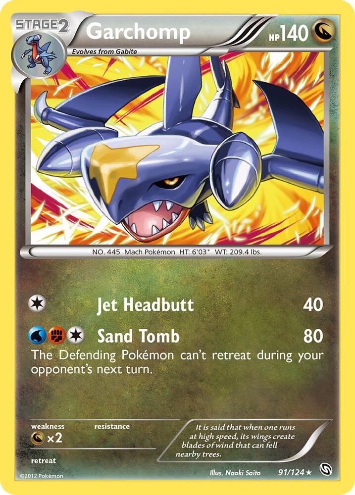 Garchomp 91/124 (Dragons Exalted)  | Good Games Adelaide SA