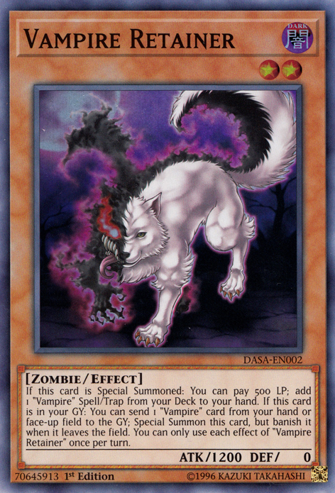 Vampire Retainer [DASA-EN002] Super Rare | Good Games Adelaide SA