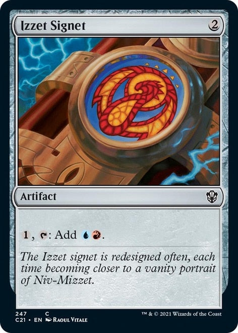 Izzet Signet [Commander 2021] | Good Games Adelaide SA