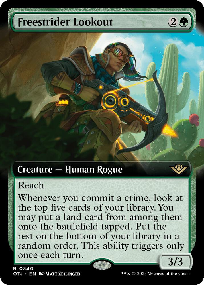 Freestrider Lookout 340 (Outlaws of Thunder Junction)  - Foil | Good Games Adelaide SA