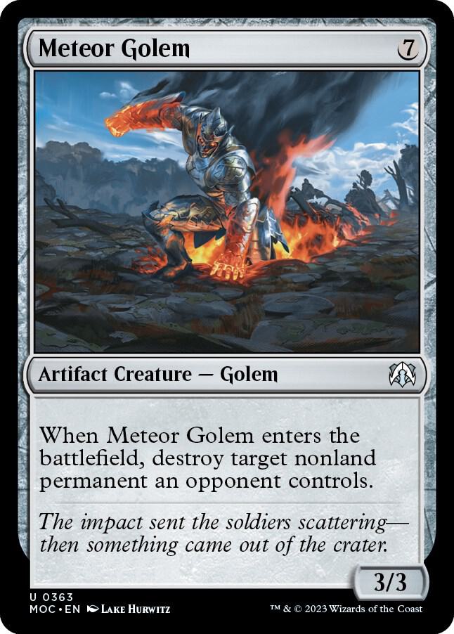 Meteor Golem 363 (Commander: March of the Machine)  | Good Games Adelaide SA