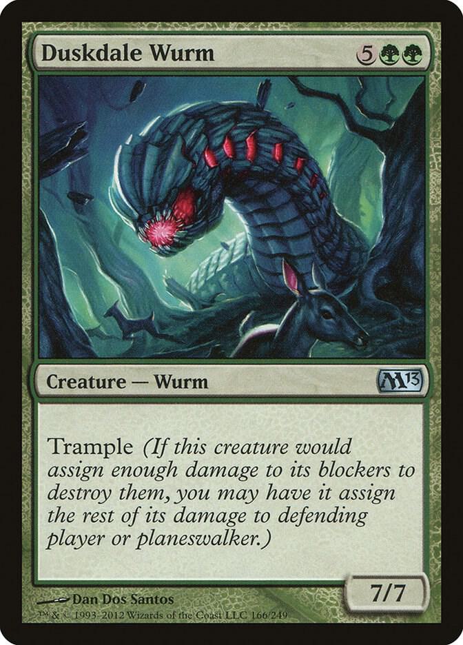 Duskdale Wurm 166 (Magic 2013 (M13))  | Good Games Adelaide SA