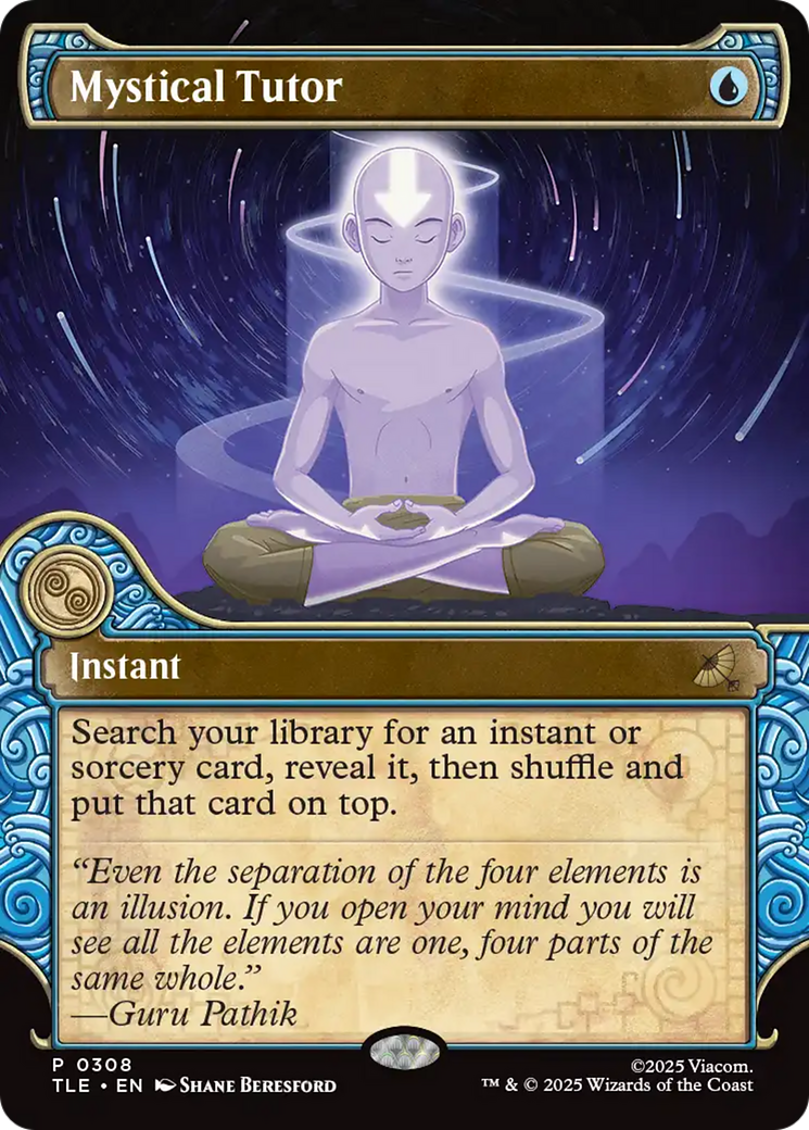 Mystical Tutor (Showcase) [Avatar: The Last Airbender: Eternal-Legal] | Good Games Adelaide SA