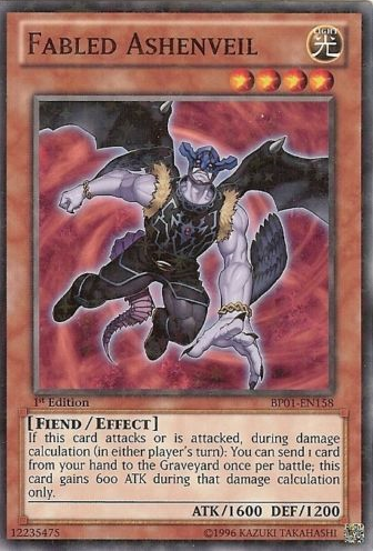 Fabled Ashenveil [BP01-EN158] Starfoil Rare | Good Games Adelaide SA