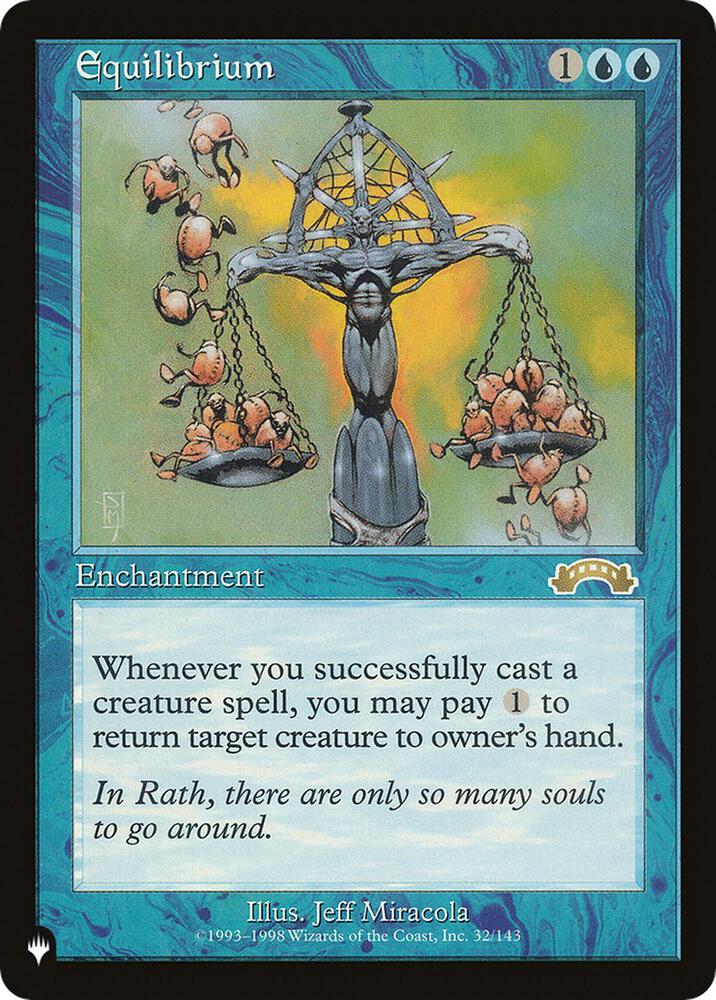 Equilibrium 32/143 (The List Reprints)  | Good Games Adelaide SA