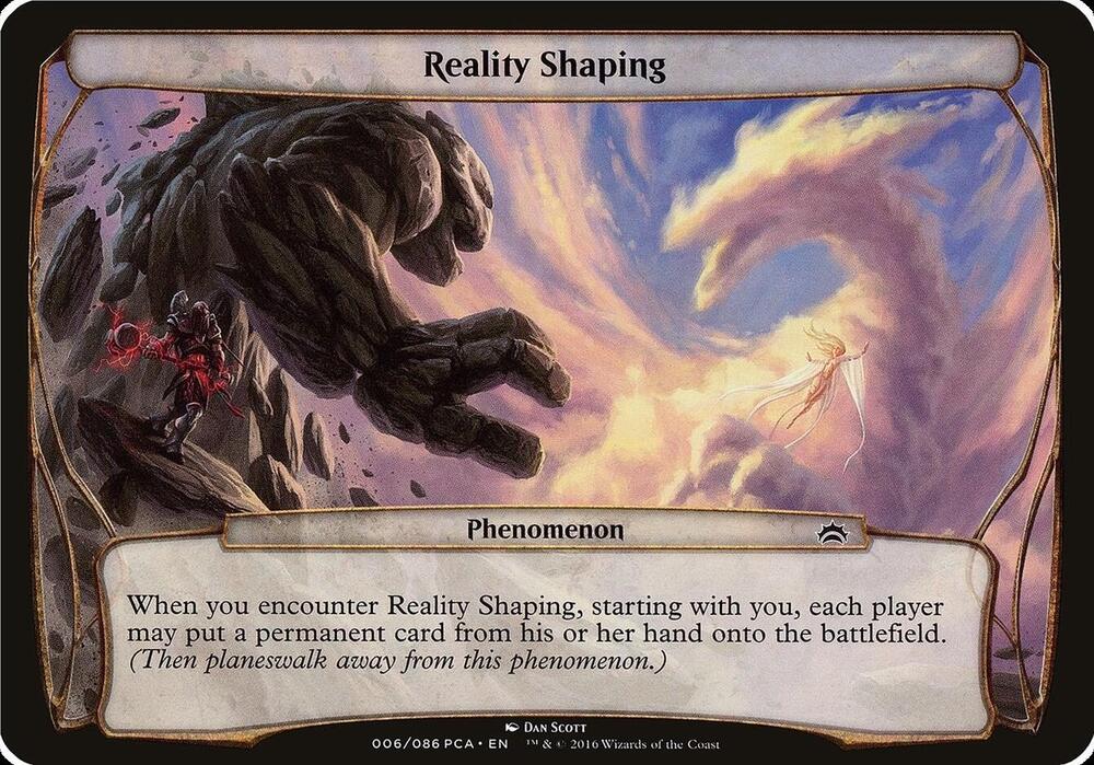 Reality Shaping Planechase Anthology  (Oversize Cards)  | Good Games Adelaide SA