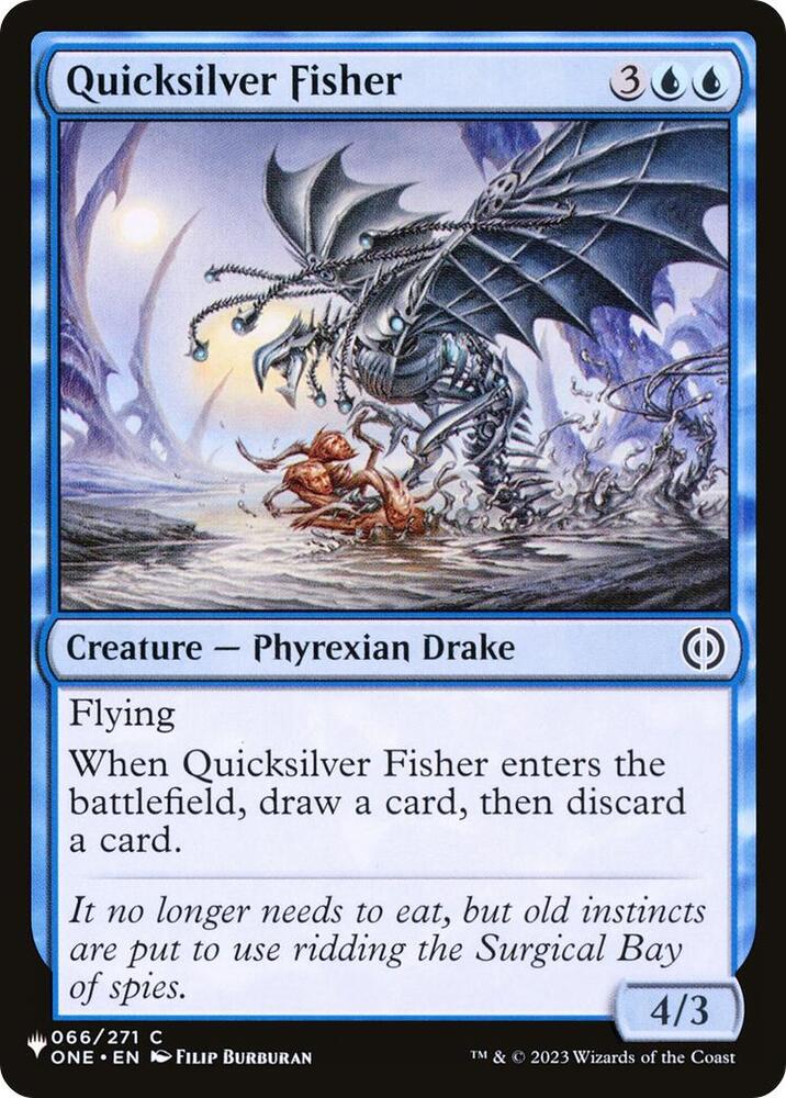 Quicksilver Fisher 066/271 (The List Reprints)  | Good Games Adelaide SA