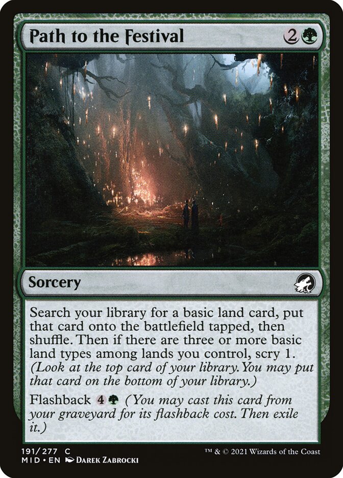 Path to the Festival 191 (Innistrad: Midnight Hunt)  | Good Games Adelaide SA