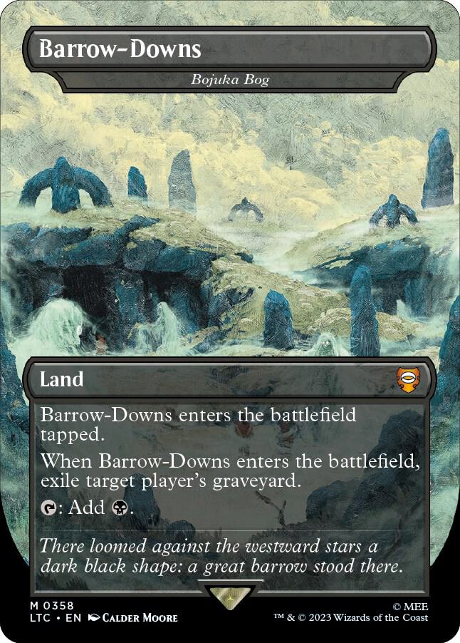 Barrow Downs Bojuka Bog 358 (Commander: The Lord of the Rings: Tales of Middle-earth)  - Borderless | Good Games Adelaide SA