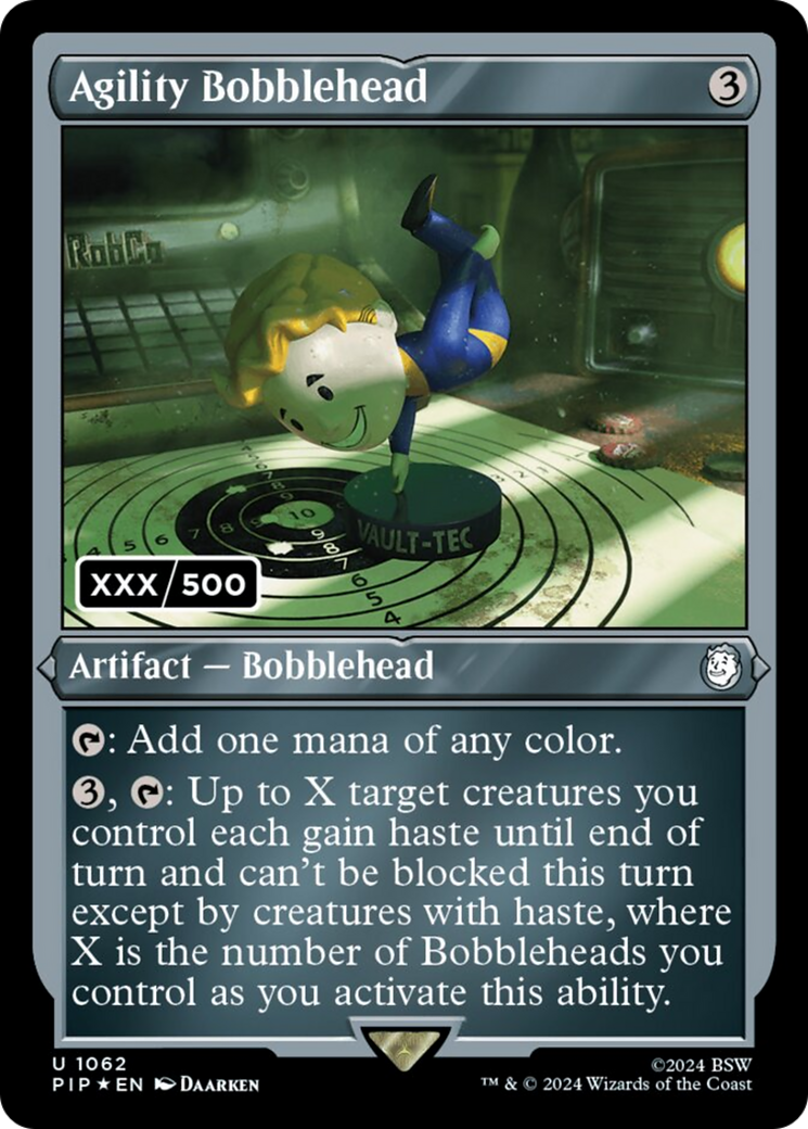 Agility Bobblehead (Serial Numbered) [Fallout] | Good Games Adelaide SA