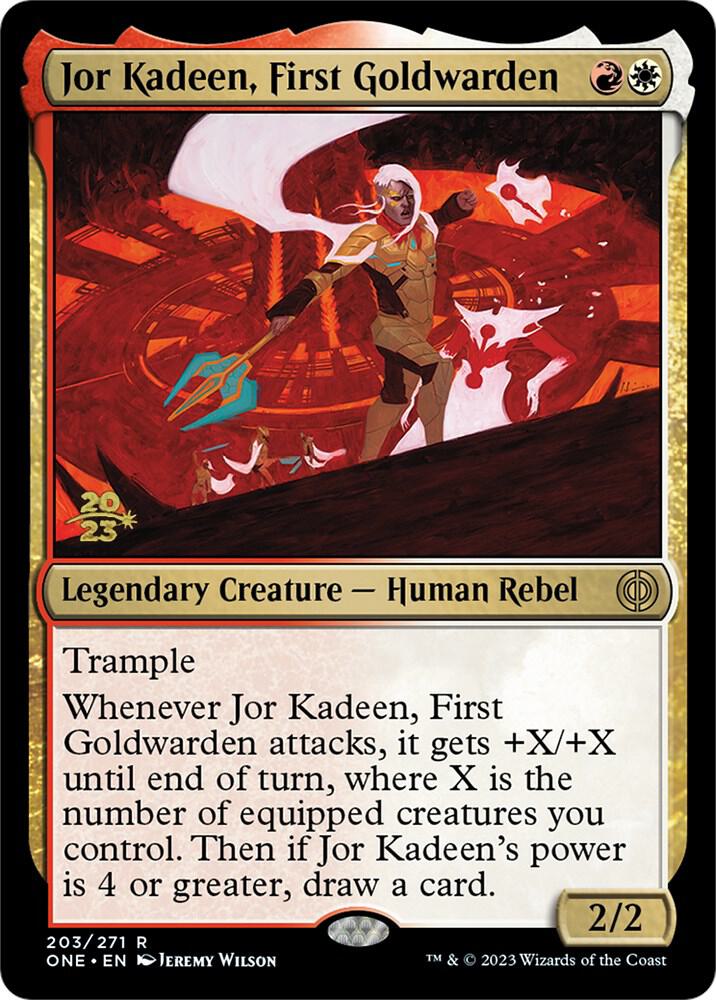 Jor Kadeen First Goldwarden 203 (Prerelease Cards)  - Foil | Good Games Adelaide SA