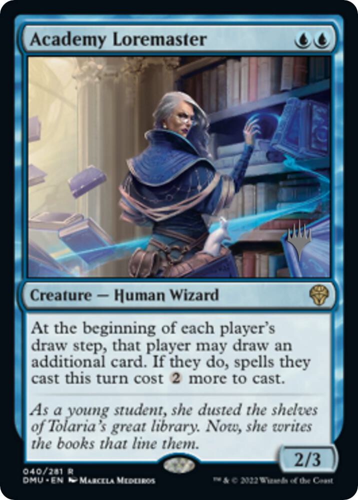 Academy Loremaster 40 (Promo Pack: Dominaria United)  - Foil | Good Games Adelaide SA
