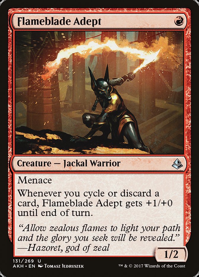 Flameblade Adept 131 (Amonkhet)  | Good Games Adelaide SA