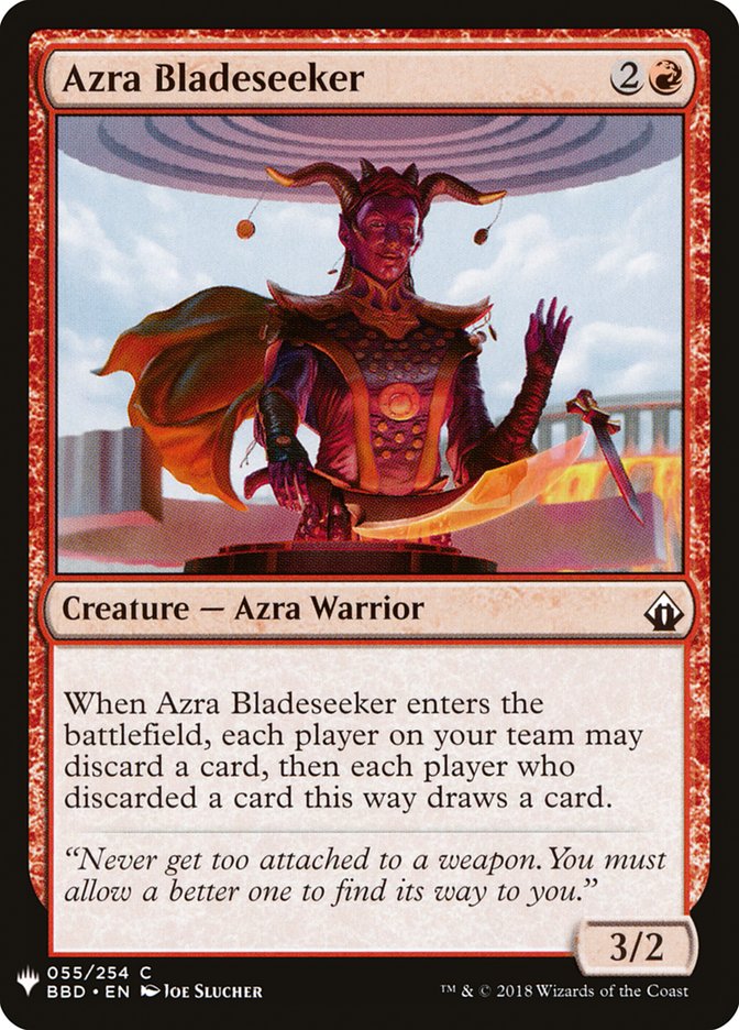 Azra Bladeseeker [Mystery Booster] | Good Games Adelaide SA