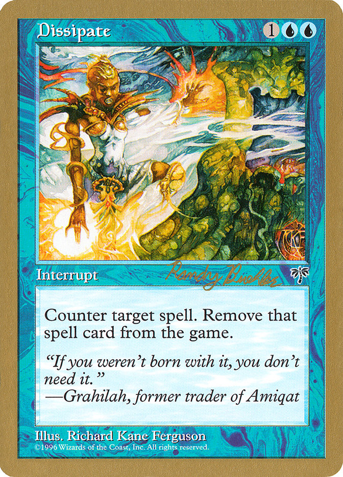 Dissipate (Randy Buehler) [World Championship Decks 1998] | Good Games Adelaide SA