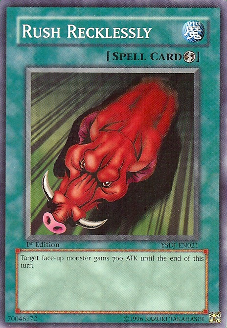 Rush Recklessly [YSDJ-EN021] Common | Good Games Adelaide SA