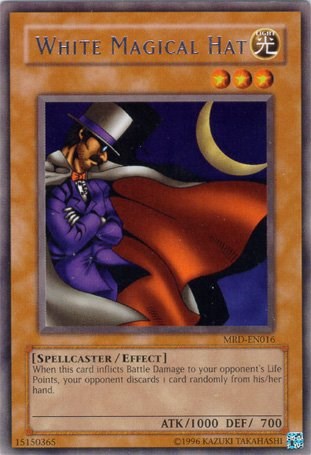 White Magical Hat [MRD-EN016] Rare | Good Games Adelaide SA