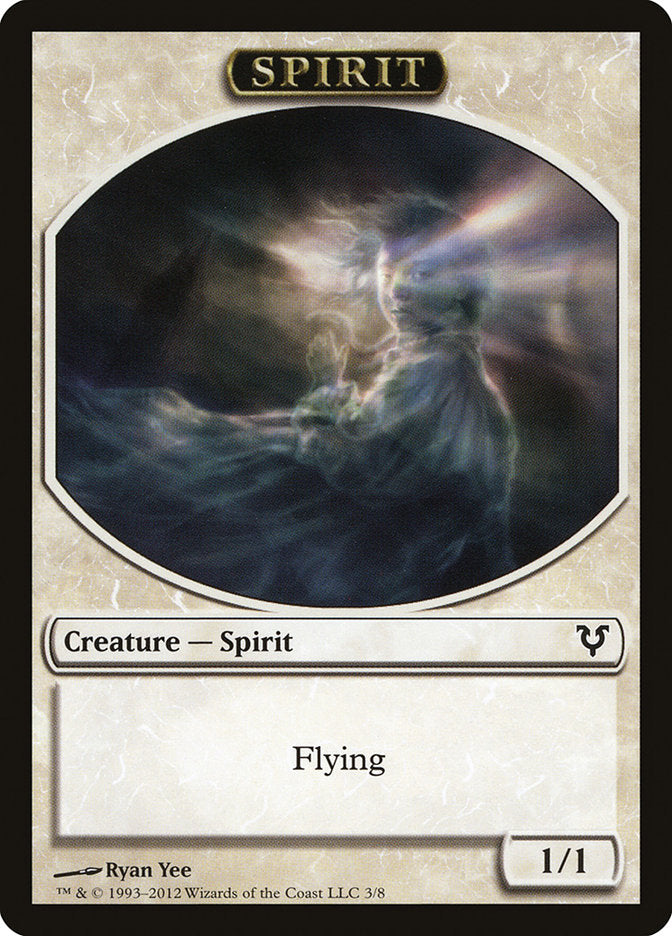 Spirit (3/8) [Avacyn Restored Tokens] | Good Games Adelaide SA