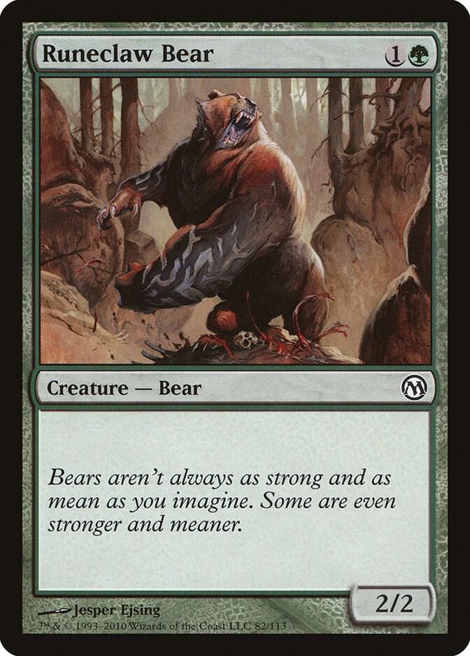 Runeclaw Bear 82 (Duels of the Planeswalkers)  | Good Games Adelaide SA