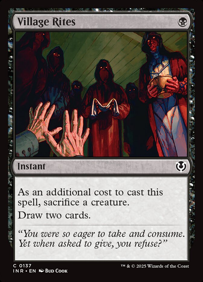 Village Rites 137 (Innistrad Remastered)  - Foil | Good Games Adelaide SA