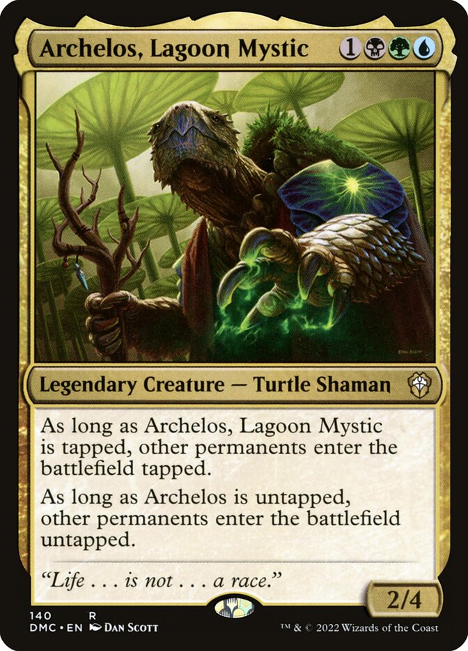 Archelos, Lagoon Mystic 140 (Commander: Dominaria United)  | Good Games Adelaide SA
