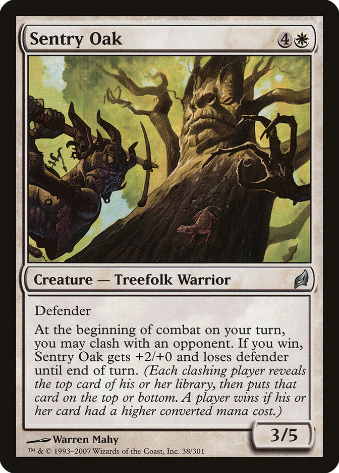Sentry Oak 38 (Lorwyn)  - Foil | Good Games Adelaide SA