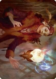 Misfortune Teller Art Card 58 (Art Series: Streets of New Capenna)  | Good Games Adelaide SA