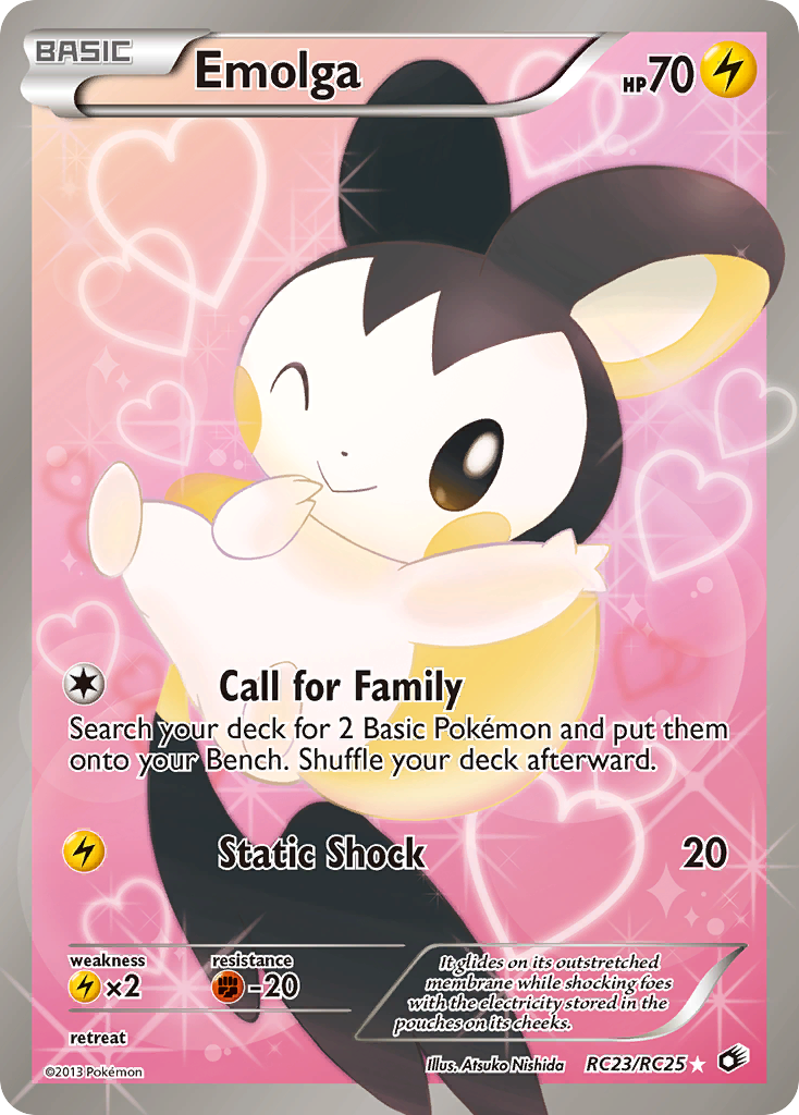 Emolga (RC23/RC25) [Black & White: Legendary Treasures] | Good Games Adelaide SA