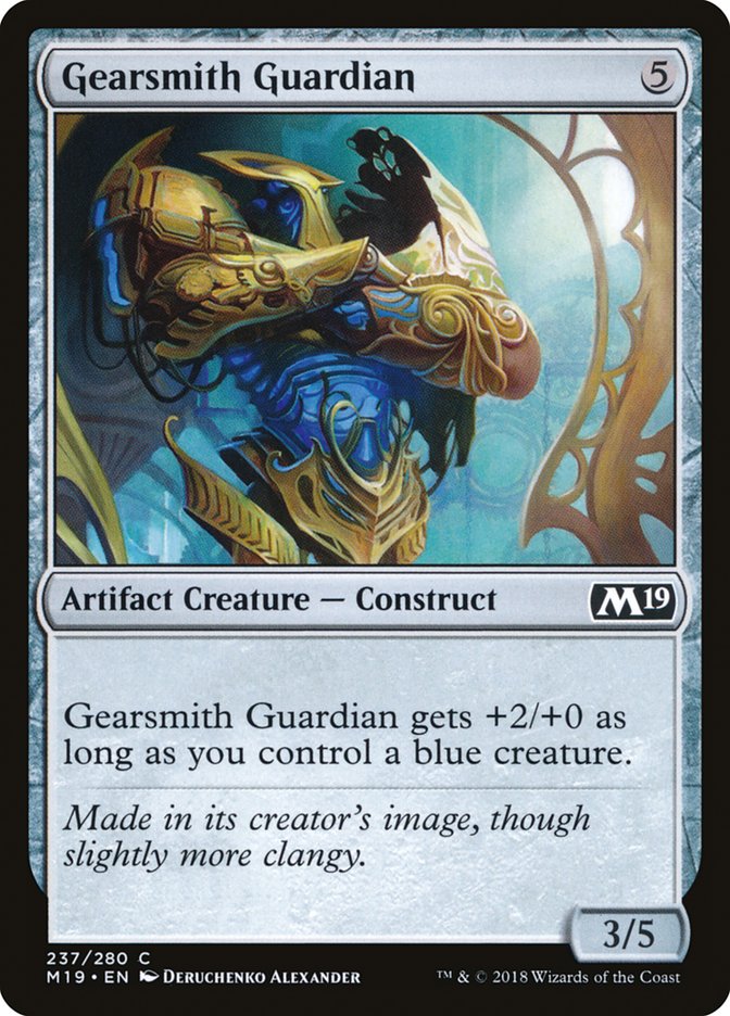 Gearsmith Guardian 237 (Core Set 2019)  - Foil | Good Games Adelaide SA