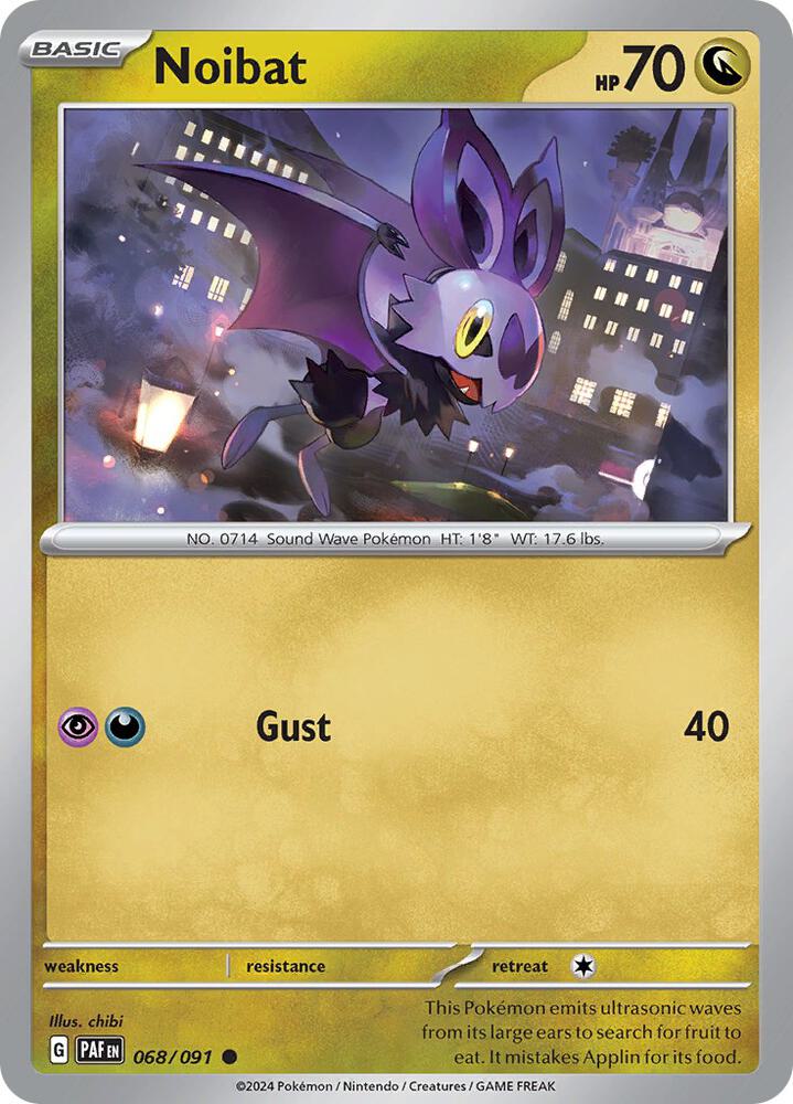 Noibat 068/091 (SV: Paldean Fates)  | Good Games Adelaide SA
