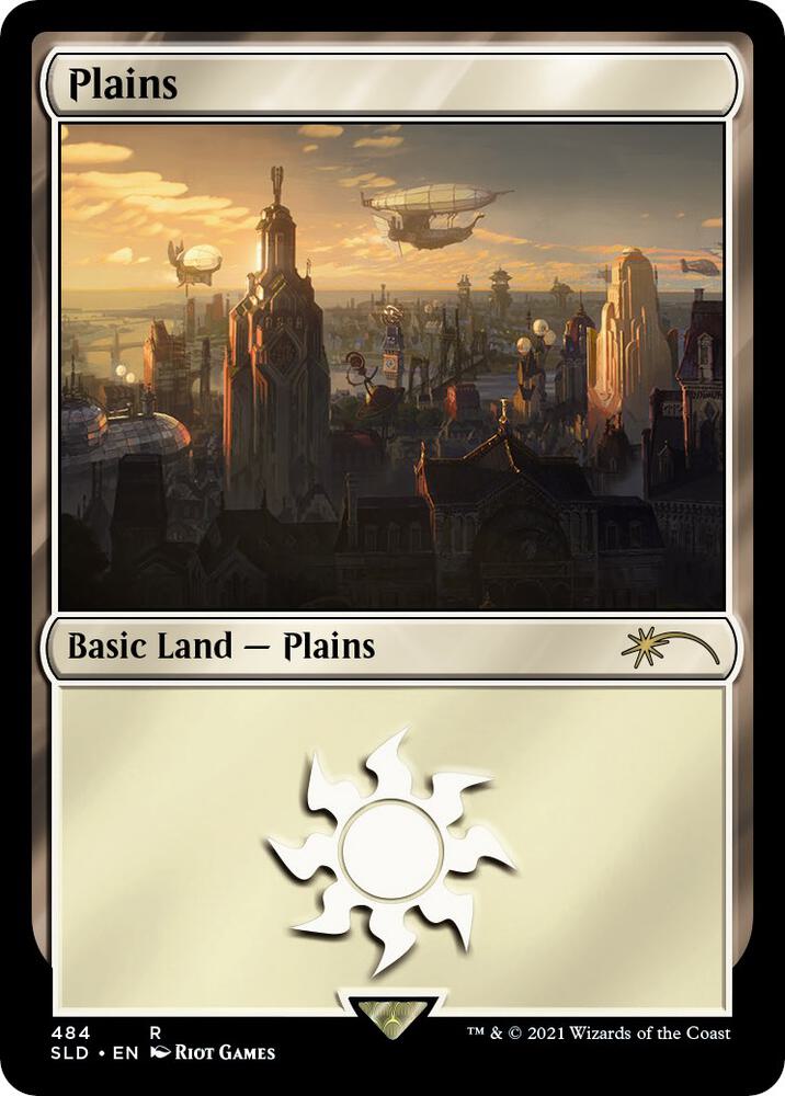 Plains Secret Lair x Arcane Lands 484 (Secret Lair Drop Series)  - Foil | Good Games Adelaide SA