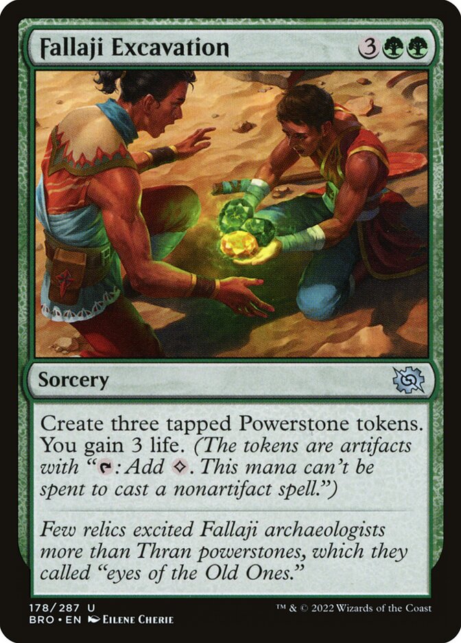 Fallaji Excavation 178 (The Brothers' War)  | Good Games Adelaide SA
