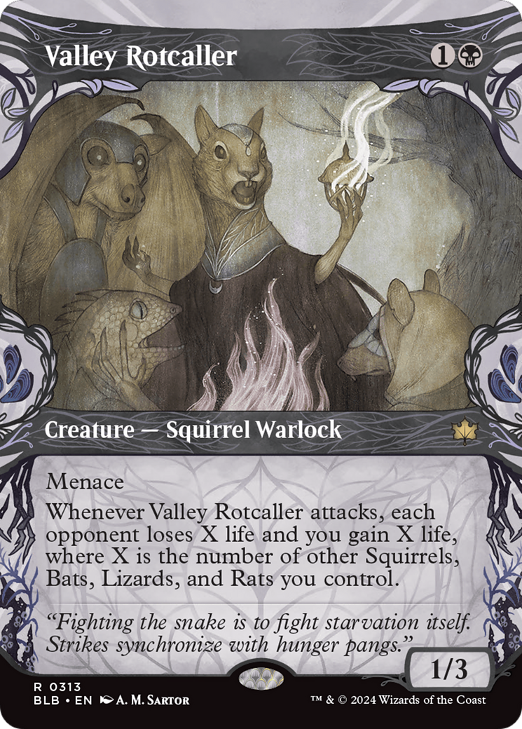 Valley Rotcaller (Showcase) [Bloomburrow] | Good Games Adelaide SA