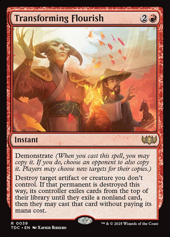 Transforming Flourish 39 (Commander: Tarkir: Dragonstorm)  | Good Games Adelaide SA