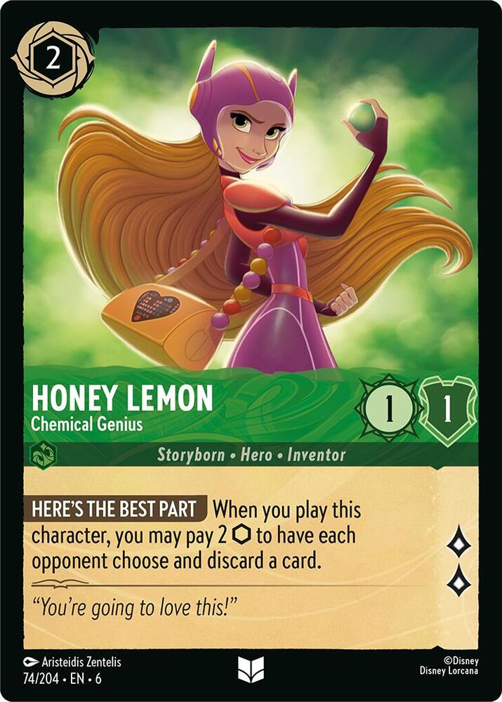 Honey Lemon Chemical Genius 74/204 (Azurite Sea)  | Good Games Adelaide SA