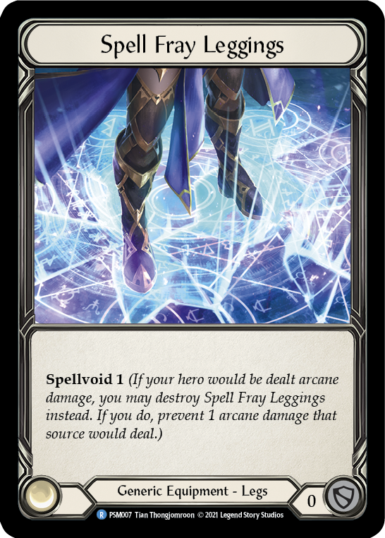 Spell Fray Leggings [PSM007] (Monarch Prism Blitz Deck) | Good Games Adelaide SA