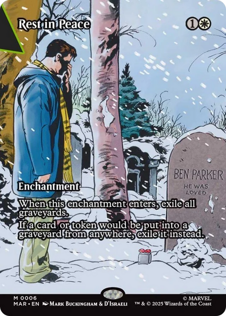 Rest in Peace (Borderless) [Marvel's Spider-Man: Eternal-Legal] | Good Games Adelaide SA