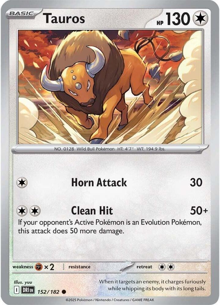 Tauros 152/182 (SV10: Destined Rivals)  | Good Games Adelaide SA