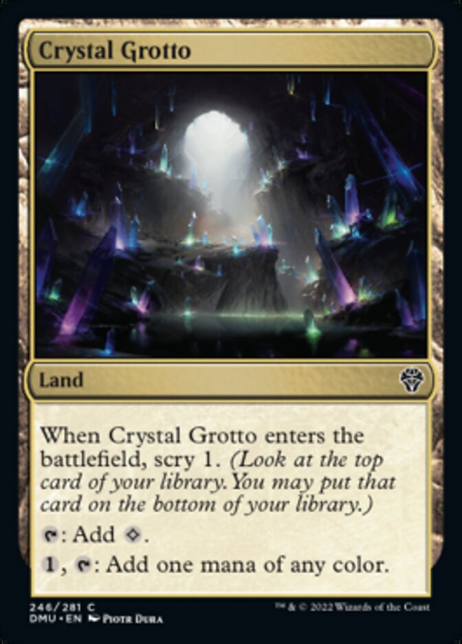 Crystal Grotto [Dominaria United] | Good Games Adelaide SA