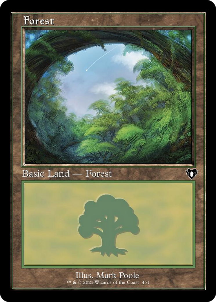 Forest (451) (Retro) [Commander Masters] | Good Games Adelaide SA