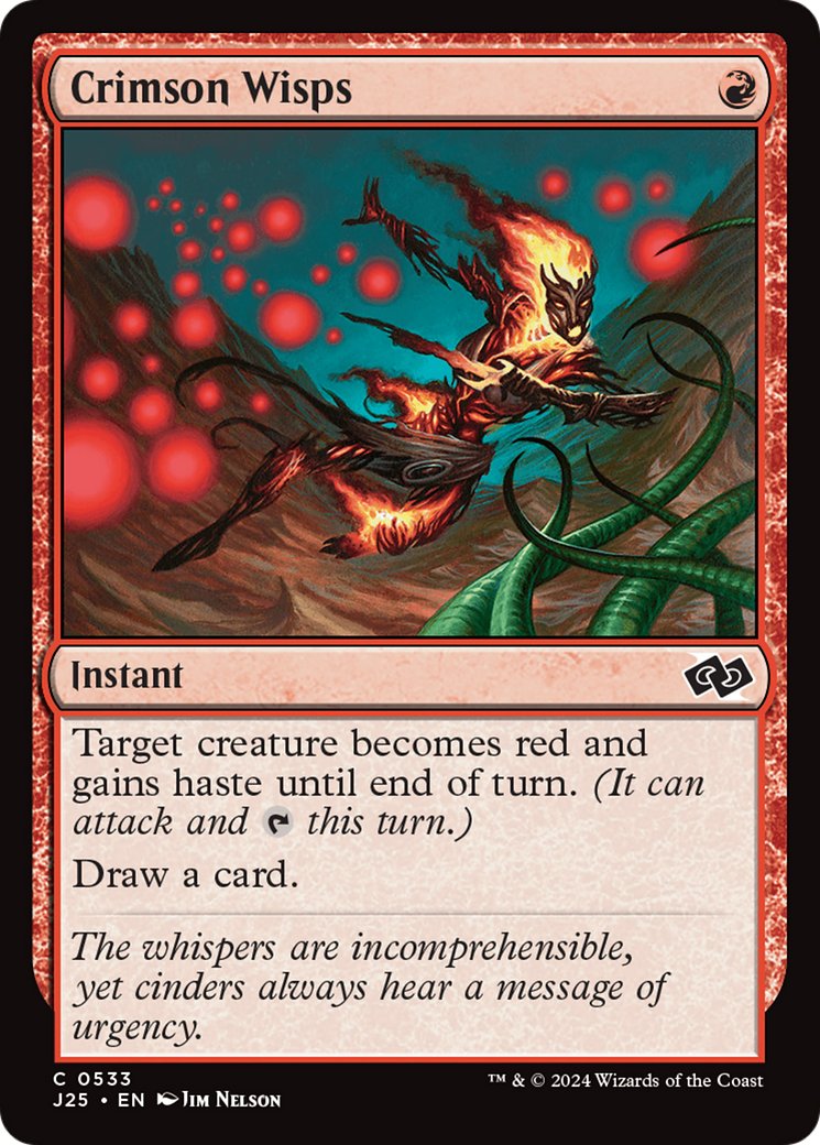 Crimson Wisps [Foundations Jumpstart] | Good Games Adelaide SA
