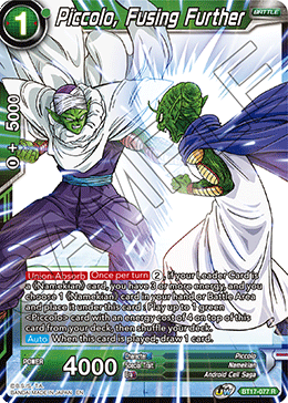 Piccolo, Fusing Further (BT17-077) [Ultimate Squad] | Good Games Adelaide SA