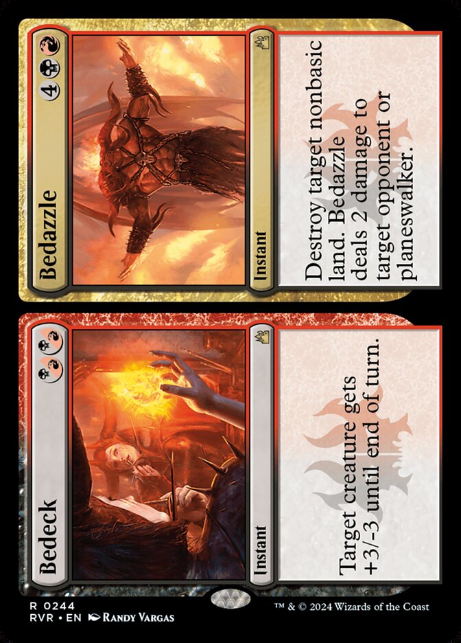 Bedeck // Bedazzle 244 (Ravnica Remastered)  - Foil | Good Games Adelaide SA