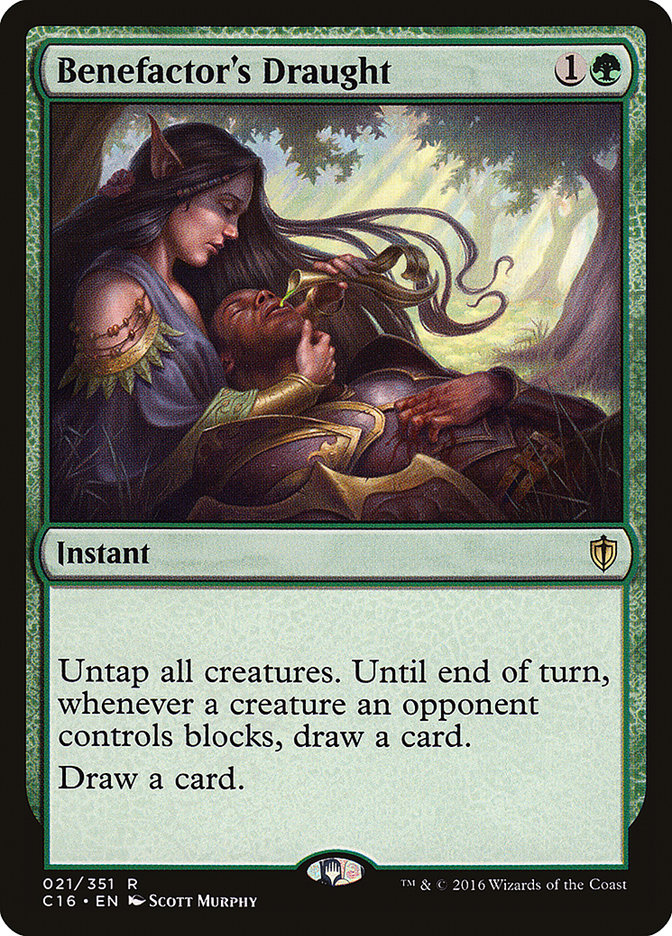 Benefactor's Draught [Commander 2016] | Good Games Adelaide SA