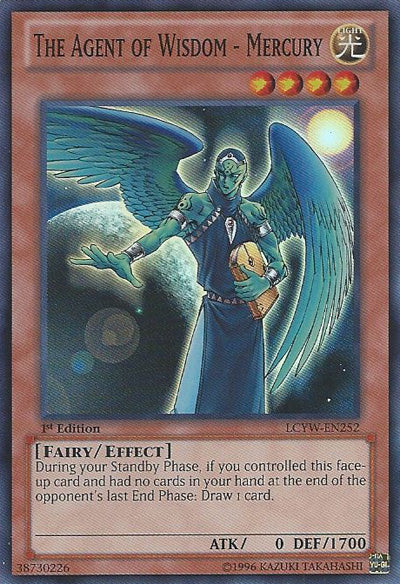 The Agent of Wisdom - Mercury [LCYW-EN252] Super Rare | Good Games Adelaide SA