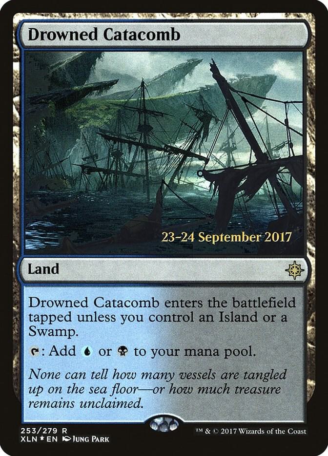 Drowned Catacomb 253 (Prerelease Cards)  - Foil | Good Games Adelaide SA