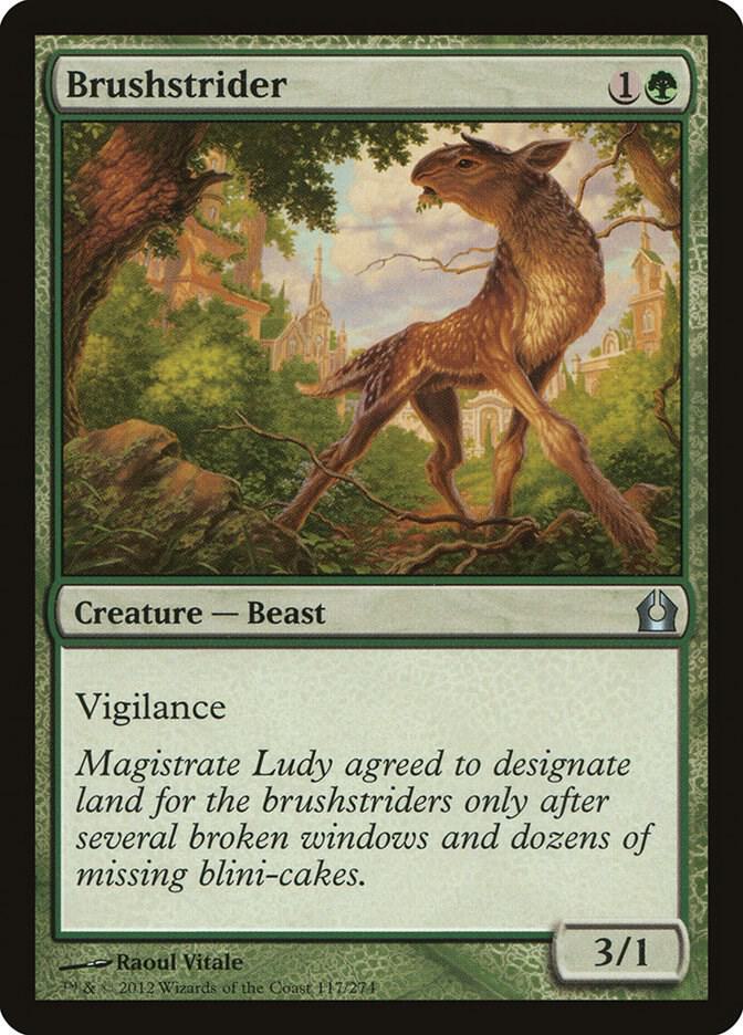 Brushstrider 117 (Return to Ravnica)  - Foil | Good Games Adelaide SA