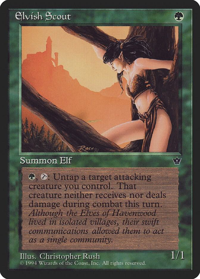 Elvish Scout Rush  (Fallen Empires)  | Good Games Adelaide SA
